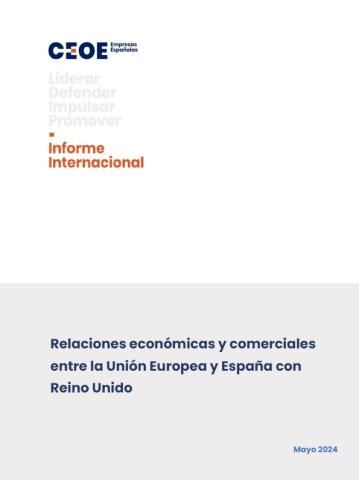 Relaciones económicas y comerciales entre la Unión Europea, España con Reino Unido