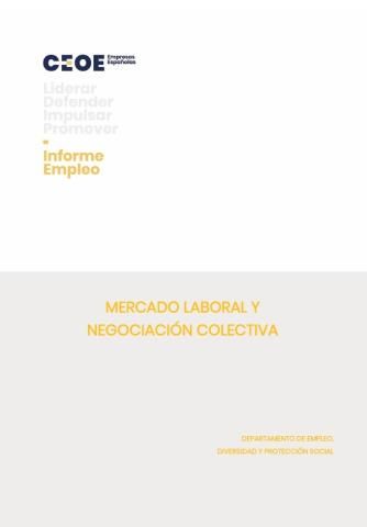 Mercado laboral y negociación colectiva - Junio 2024