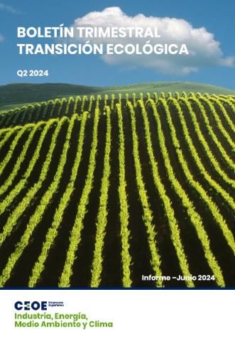 Boletín trimestral de transición ecológica - Segundo trimestre 2024
