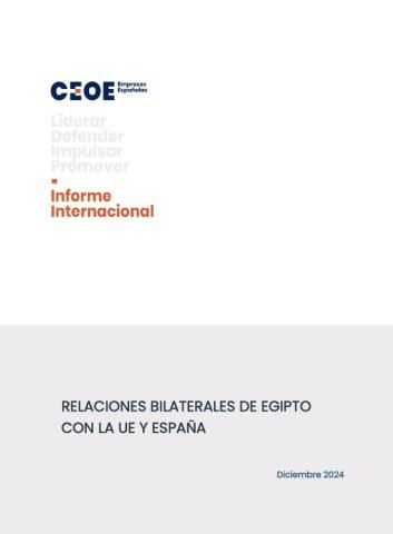 Relaciones bilaterales de Egipto con la UE y España : diciembre 2024