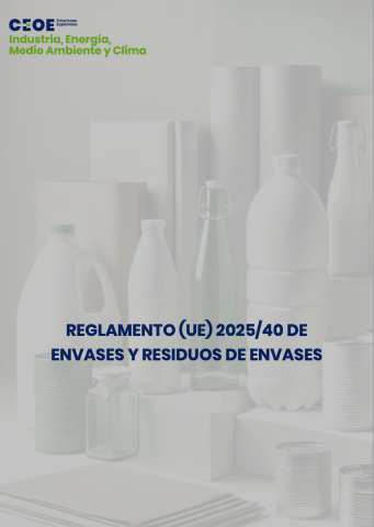 Portada Reglamento (UE) 2025/40 de envases y residuos de envases