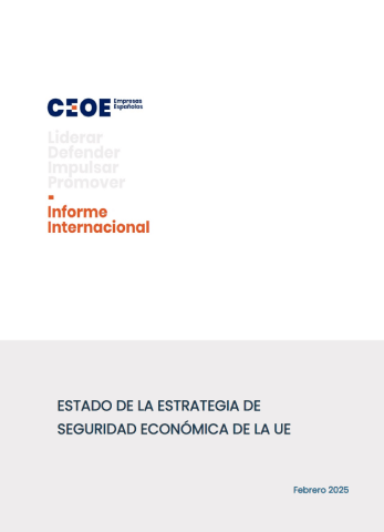 Estado de la Estrategoa de Seguridad Eonómica de la UE