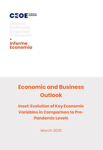 Economic and Business Outlook - Inset: Evolution of Key Economic Variables in Comparison to Pre-Pandemic Levels