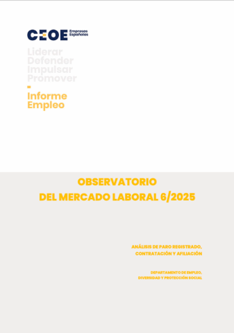 Observatorio del mercado laboral 6/2025