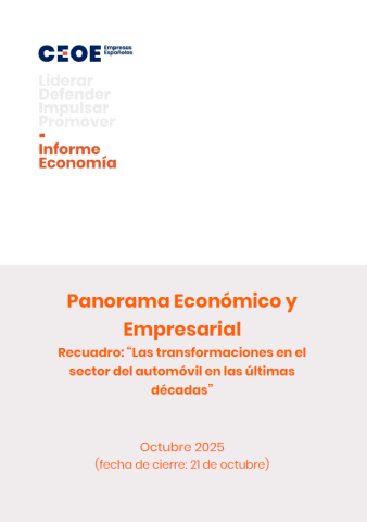 Portada Panorama Económico Octubre 25