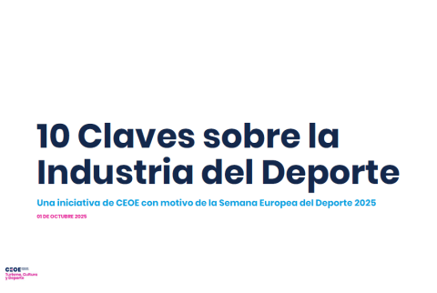 10 Claves Industria del Deporte