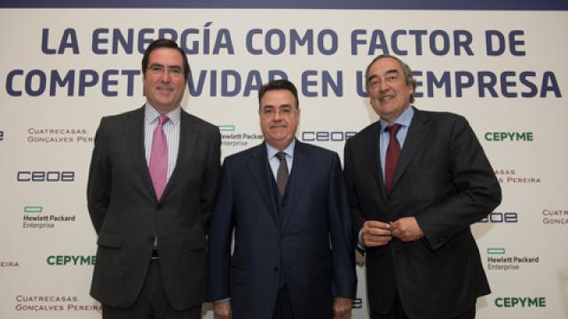 El presidente de Enagás, Antonio Llardén, en los segundos Encuentros Empresariales CEOE-CEPYME 