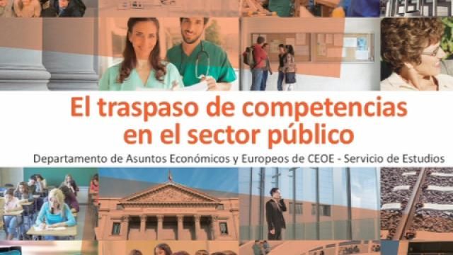 Presentación del Informe Traspaso de competencias en el sector publico