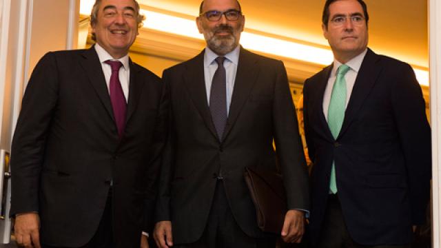 El presidente de Indra, Fernando Abril-Martorell, en los Encuentros Empresariales CEOE CEPYME