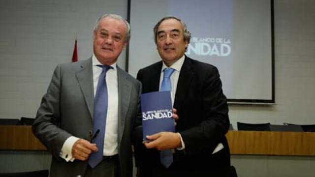 Juan Rosell y Carlos González Bosch presentaron el Libro Blanco de la Sanidad 