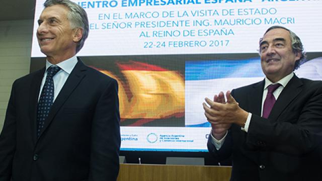Mauricio Macri y Juan Rosell clausurán el Encuentro Empresarial España - Argentina 