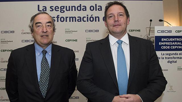 El CEO de Orange España, Laurent Paillassot, en el Encuentro Empresarial CEOE CEPYME