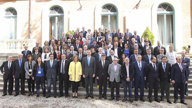  Inauguración de S.M. el Rey Felipe de la Conferencia \"El futuro del trabajo que queremos\" 