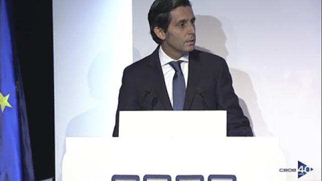 Intervención del presidente de Telefónica, Álvarez-Pallete, en la Asamblea General de CEOE