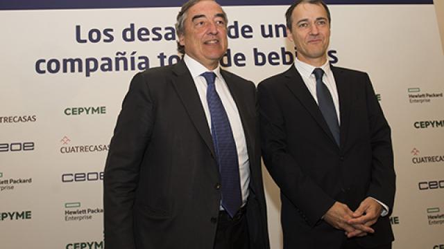El director general de Coca-Cola Iberia, Juan Ignacio de Elizalde, ha participado en el Encuentro Empresarial CEOE - CEPYME