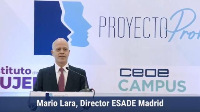 Mario Lara presentación VII edición del Proyecto Promociona