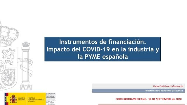 Instrumentos de financiación: impacto del COVID-19 en la industria y la pyme española