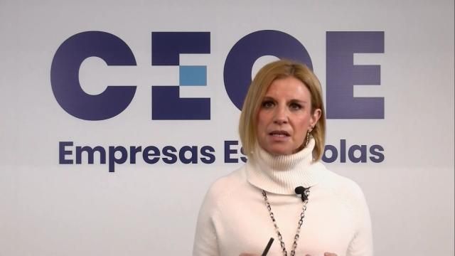Rosa Santos, valoración del paro febrero 2021 CEOE