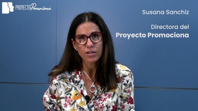 Susana Sanchiz explica el Proyecto Promociona
