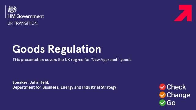 Goods regulation