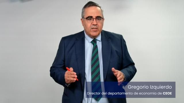 Valoración de los datos de la EPA por Gregorio Izquierdo, director de Economía de CEOE