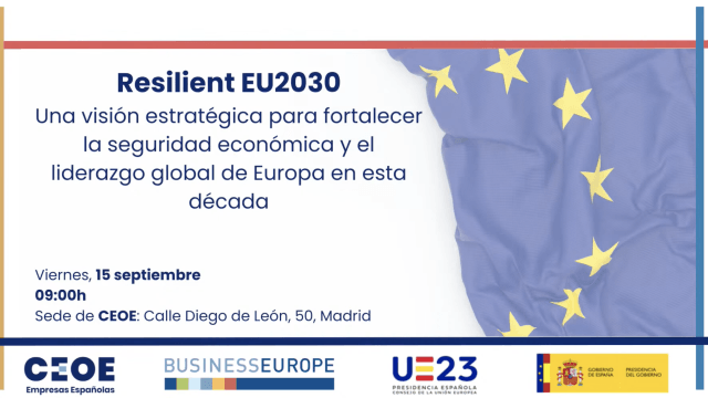 Encuentro Empresarial Resilient EU2030