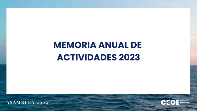 Memoria CEOE 2023