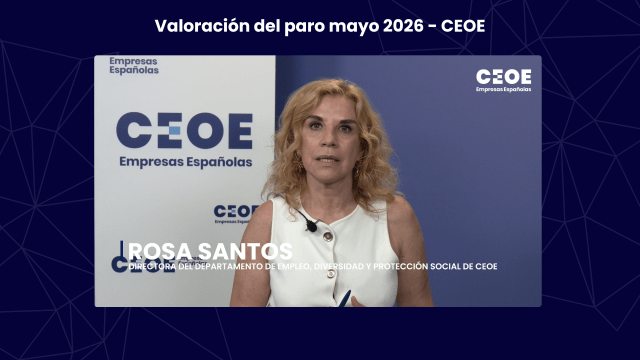 Valoración del paro mayo 2026 - CEOE