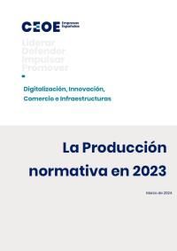 La producción normativa en 2023